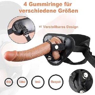 Men's Strap On Realistic Dildo 