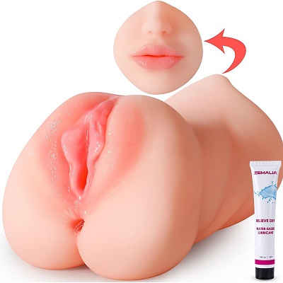 Zemalia 3 In 1 Male Masturbator For Men