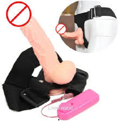 Strap On Realistic Vibrating Dildo Pants