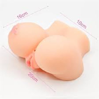 Realistic Silicone Hip Anal Pussy In Pakistan Half Body Sex Doll For Men (1.2 Kg)