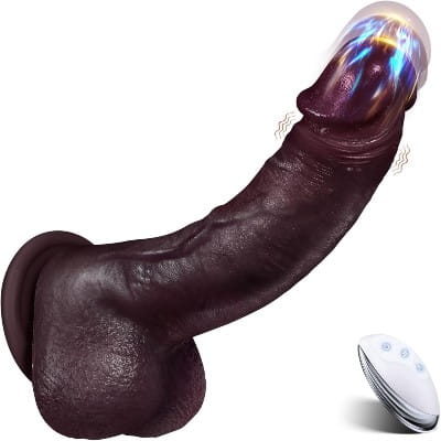 8.3 inch Dildo Thrusting Vibrator Huge Girthy BBC