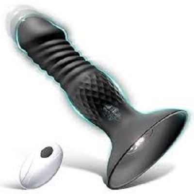 Smooth Silicone Anal Plug Vibrating Butt Plug