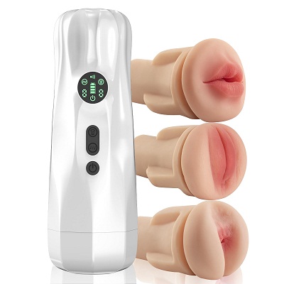 Fleshy Pro Vibration Stroker And Suction Jerking