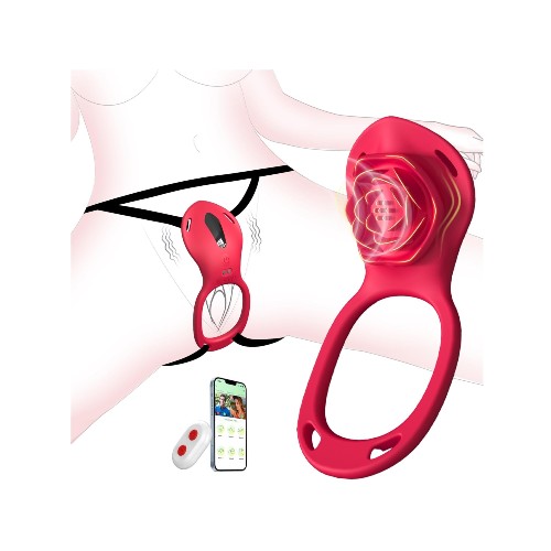 Couples Rose App Remote Control Vibrator In Pakistan