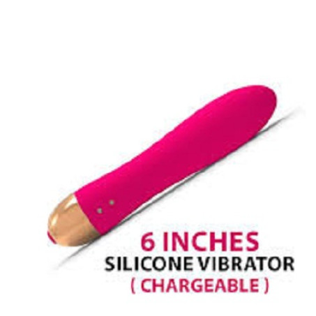 Milo 6 Inches Silicone Vibrator