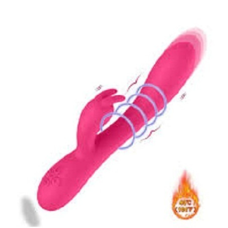 Silicone Rabbit Heating Vibrator